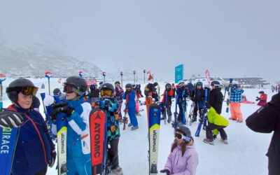 ⛷️ Première journée de ski à Piau-Engaly pour les 6e